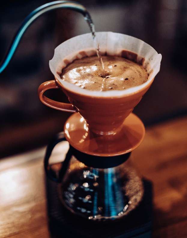 Pour over coffee